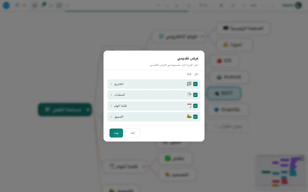 العرض التقديمي