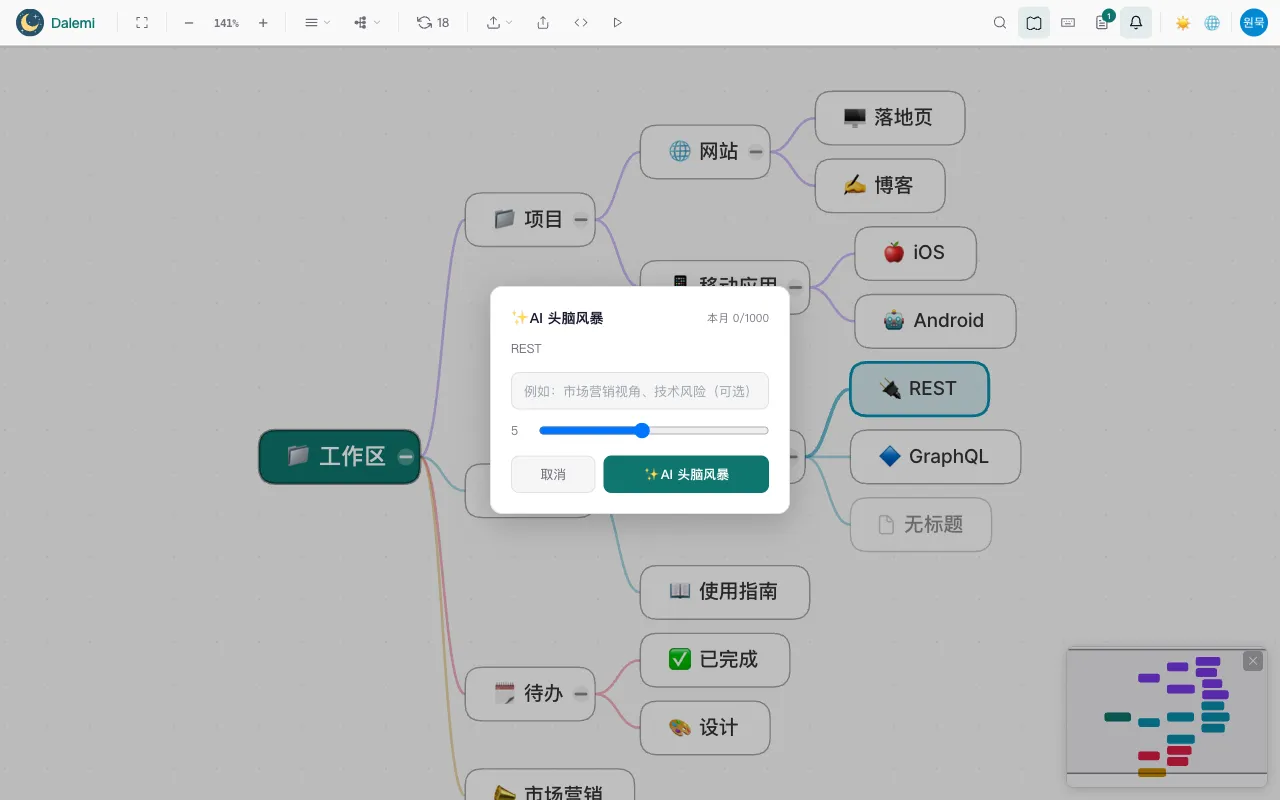 用 AI 拓展想法